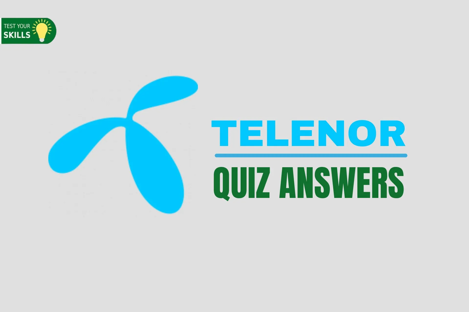 my telenor answer today